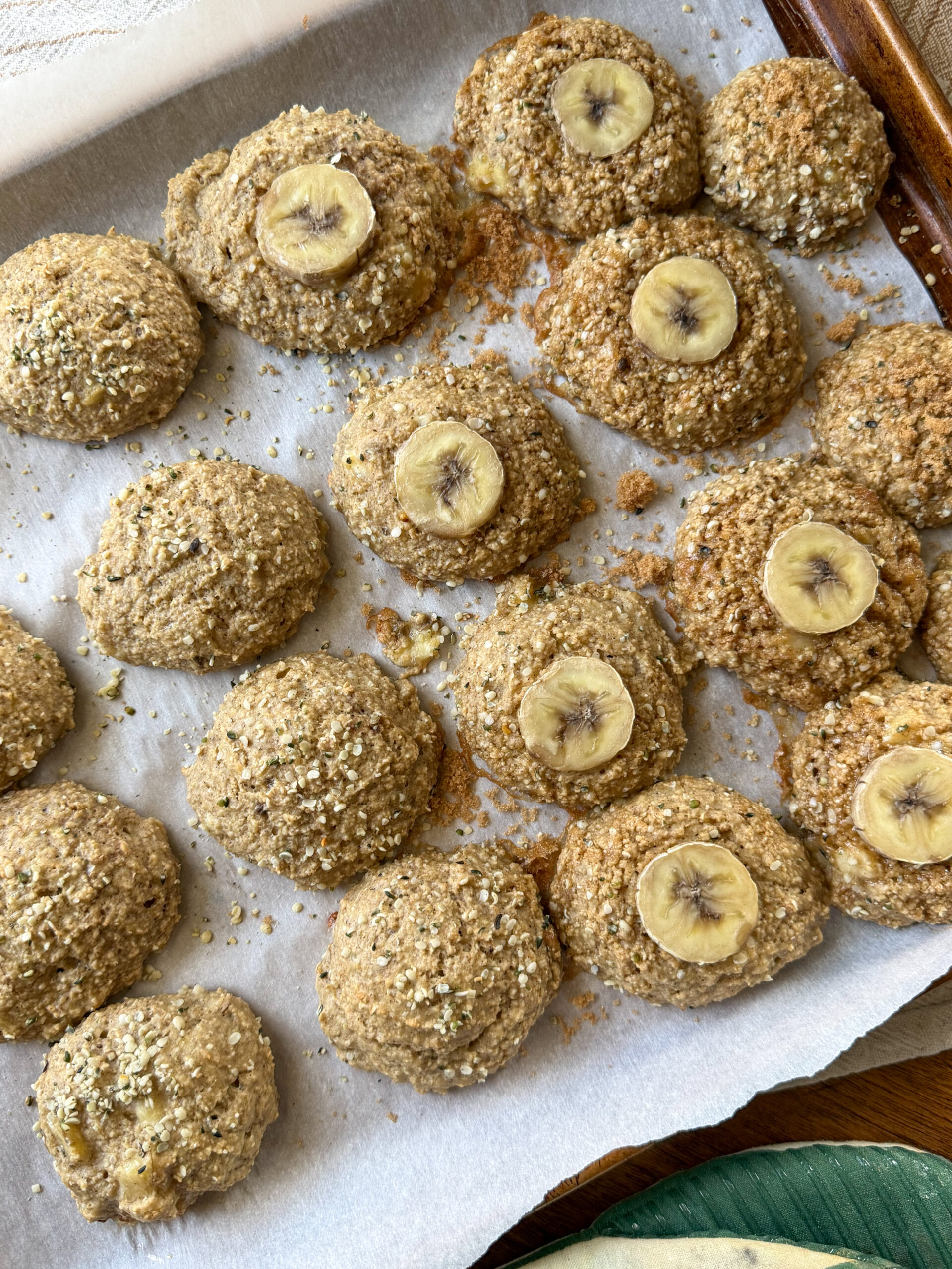Soft Banana Bread Cookies for Toddlers (simple, no added sugar!), healthy banana cookies for toddlers