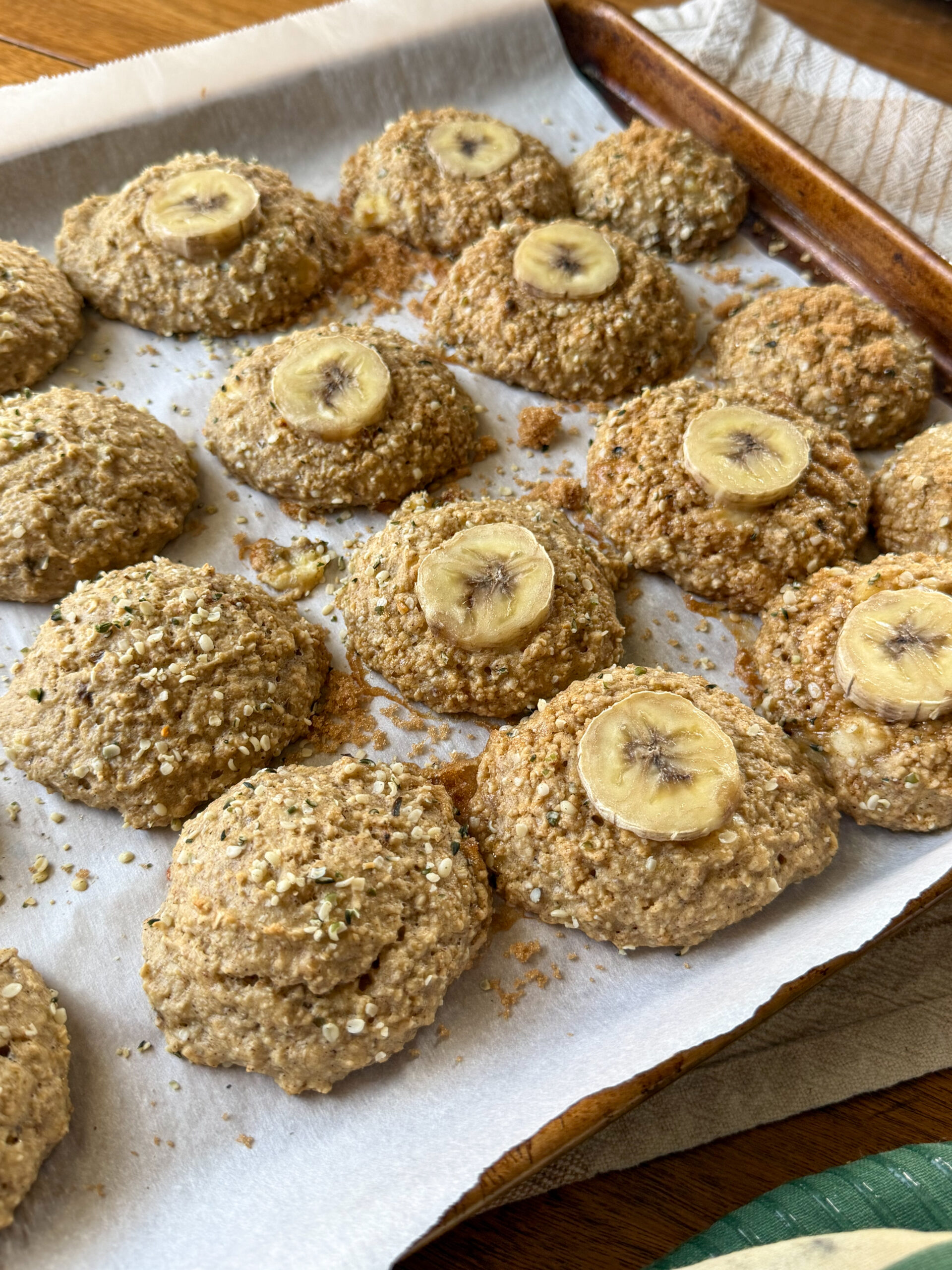 Soft Banana Bread Cookies for Toddlers (simple, no added sugar!)
