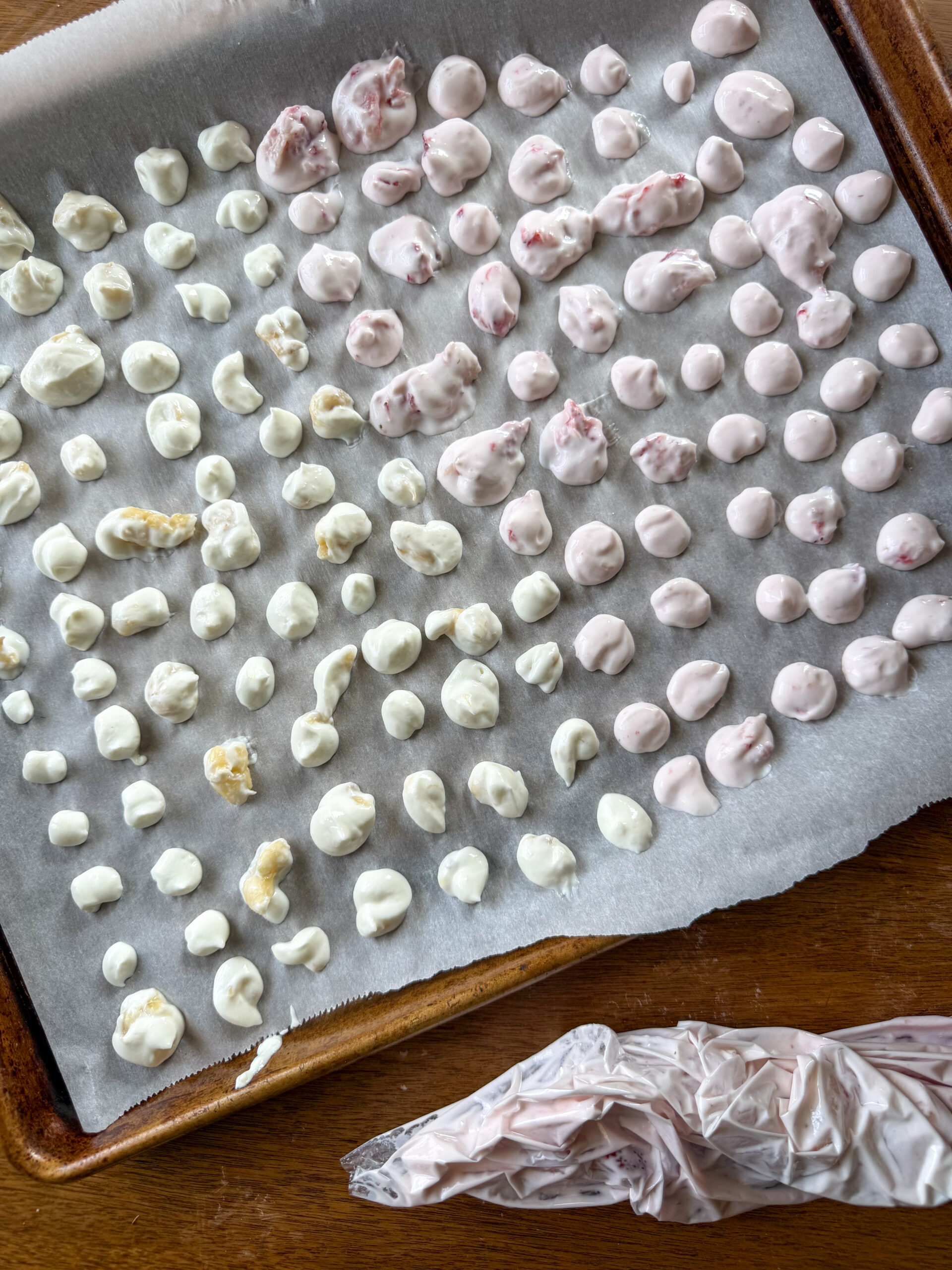Frozen Yogurt Melts (easy healthy snack for toddlers)