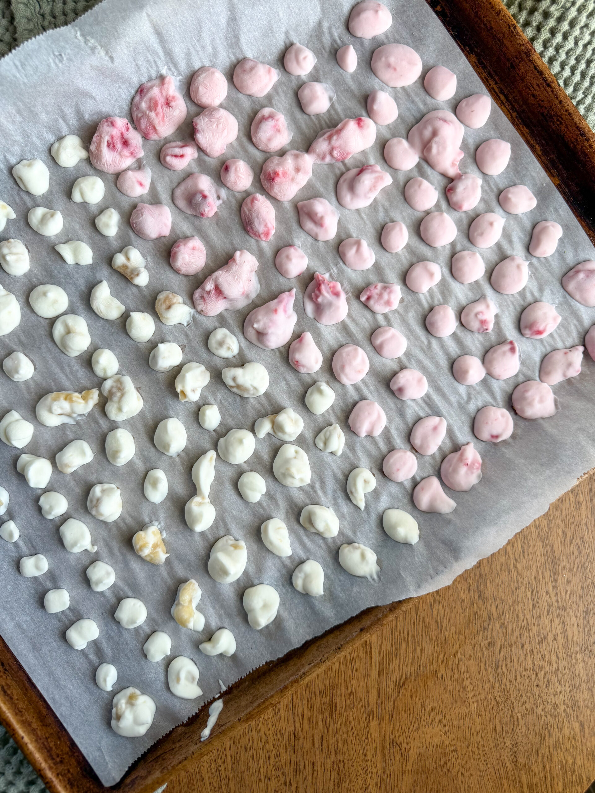 Frozen Yogurt Melts (easy healthy snack for toddlers)