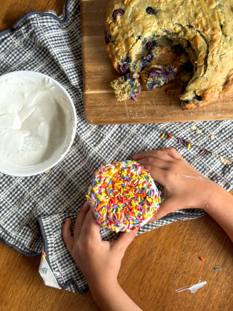blueberry banana cake for toddlers