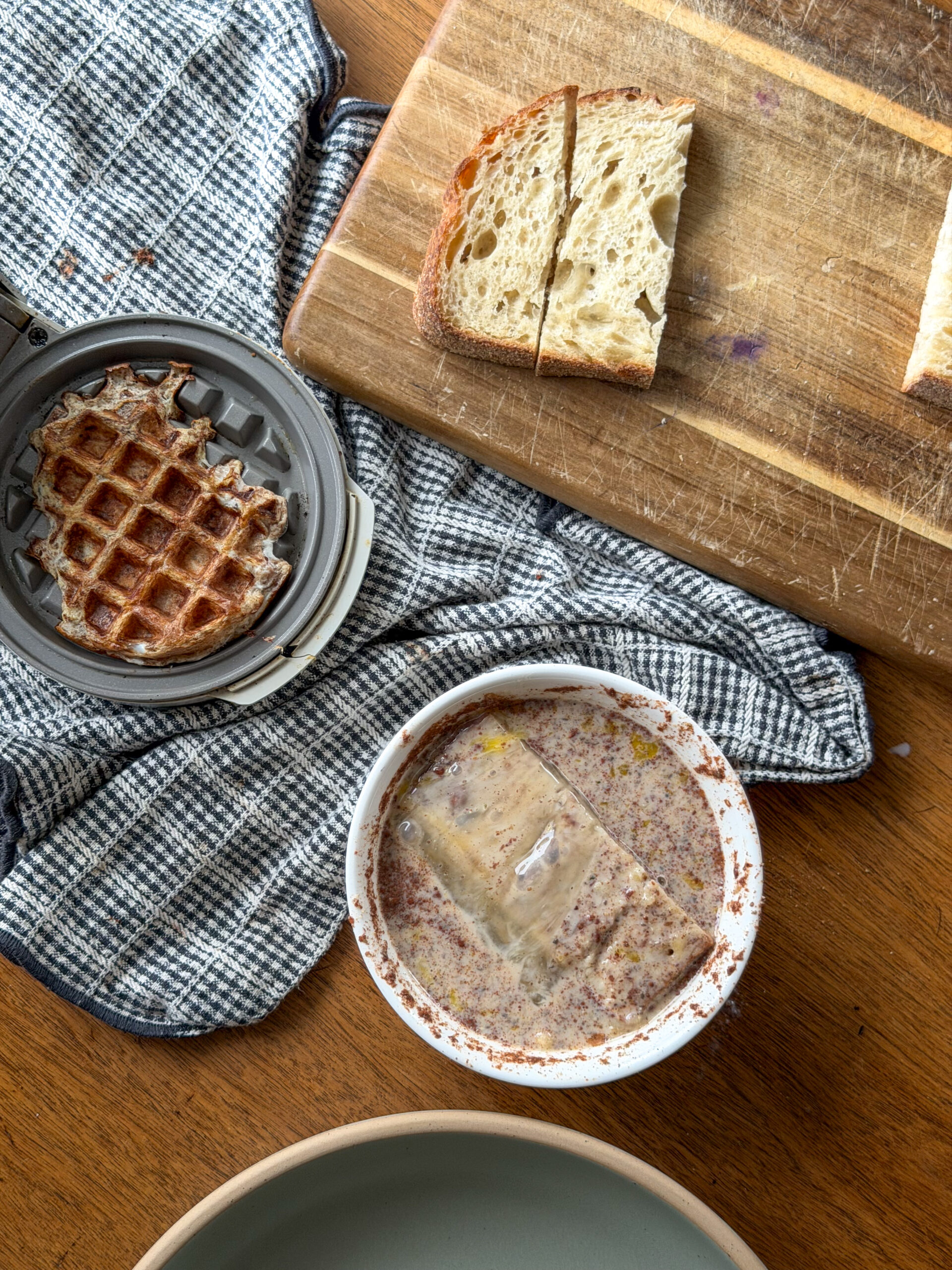 French Toast Waffle Sticks for kids, toddler friendly breakfast (easy to make, no added sugar!)