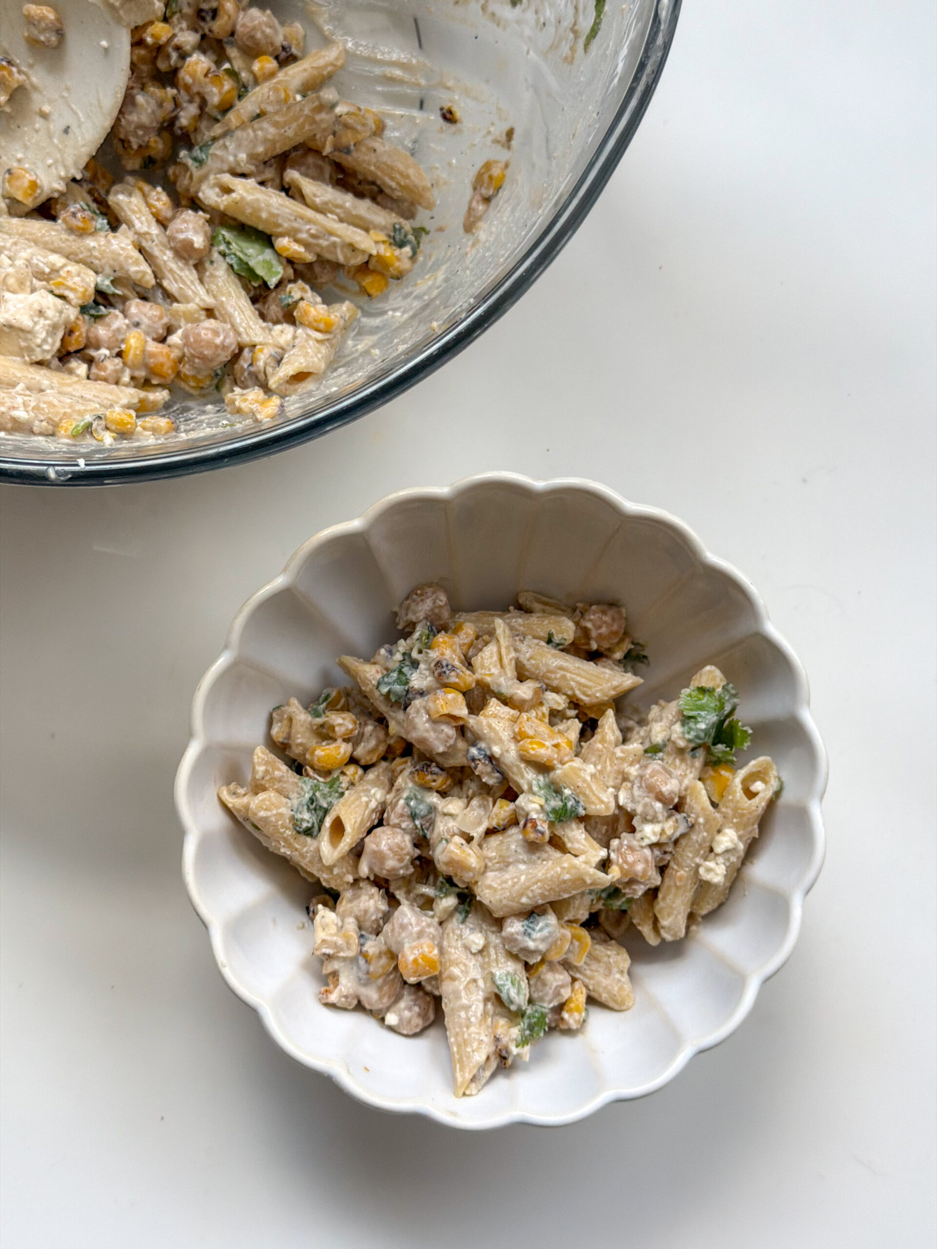 Easy Street Corn Pasta Salad (family-friendly lunch prep)