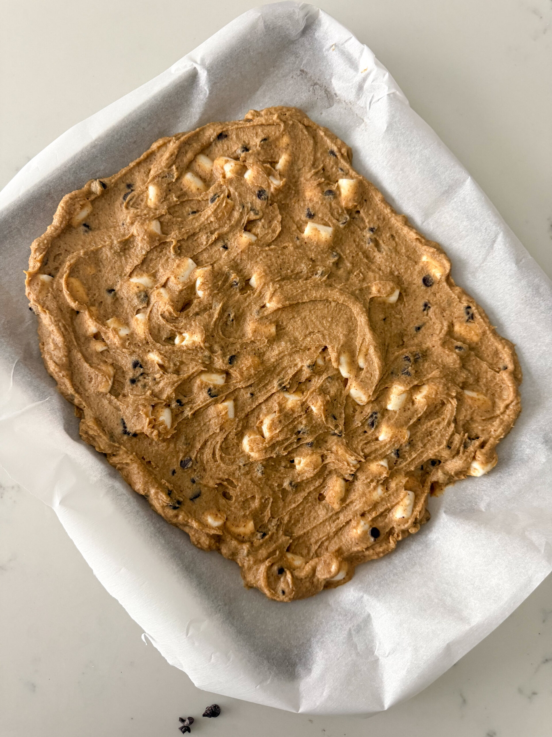 Chickpea Blondies (easy s'mores cookie bars)