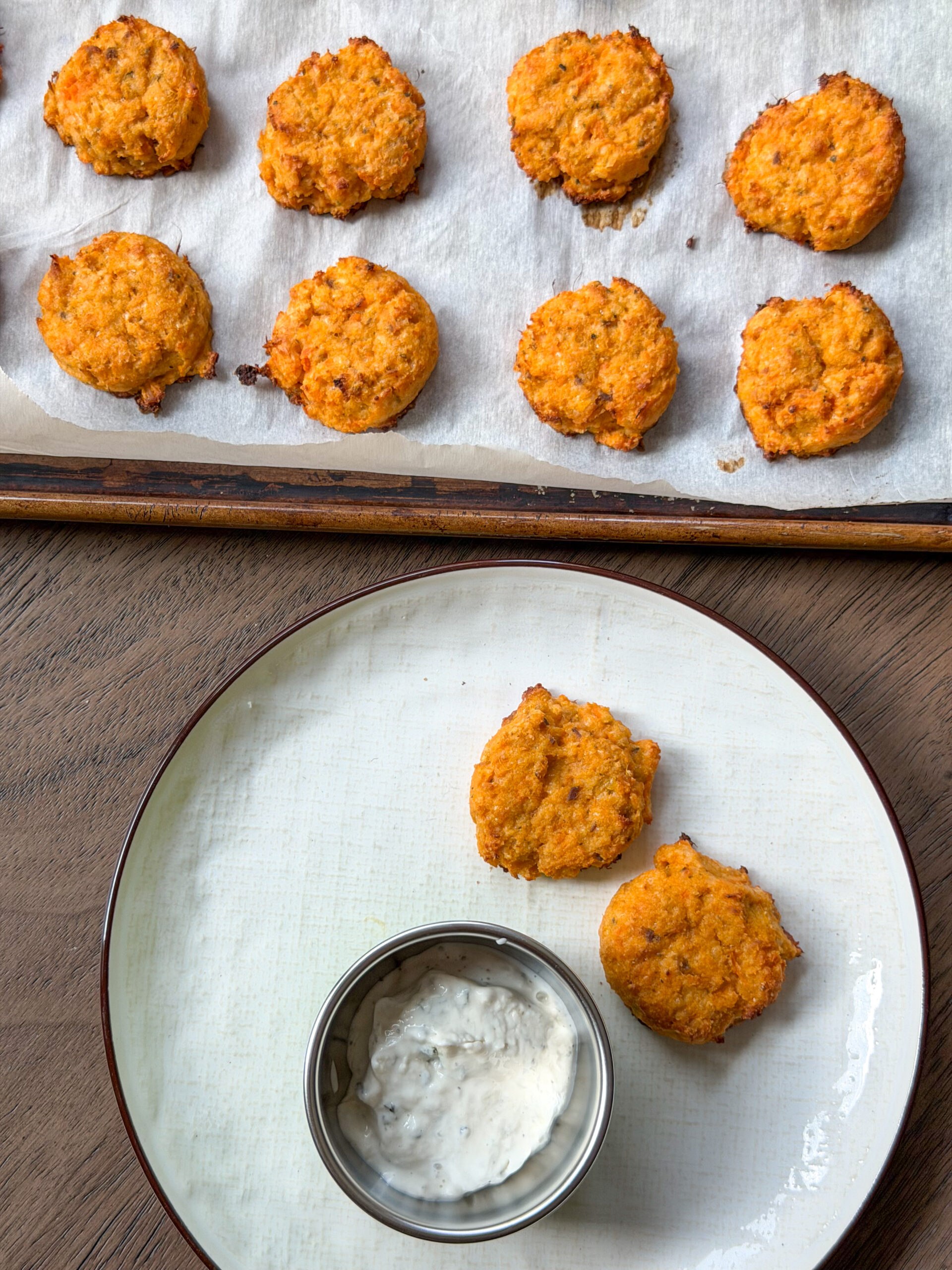 sweet potato salmon patties