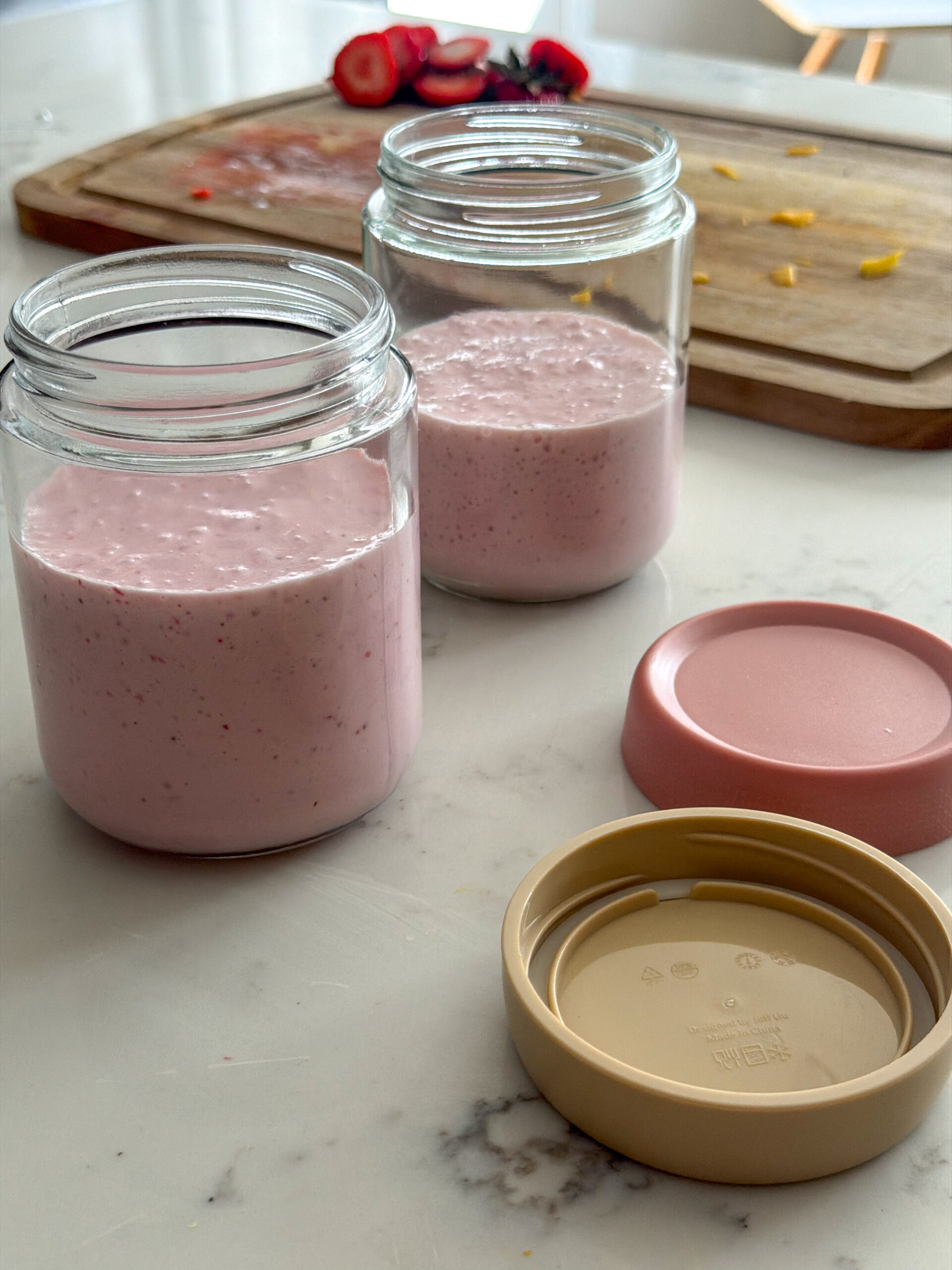 homemade yogurt drink