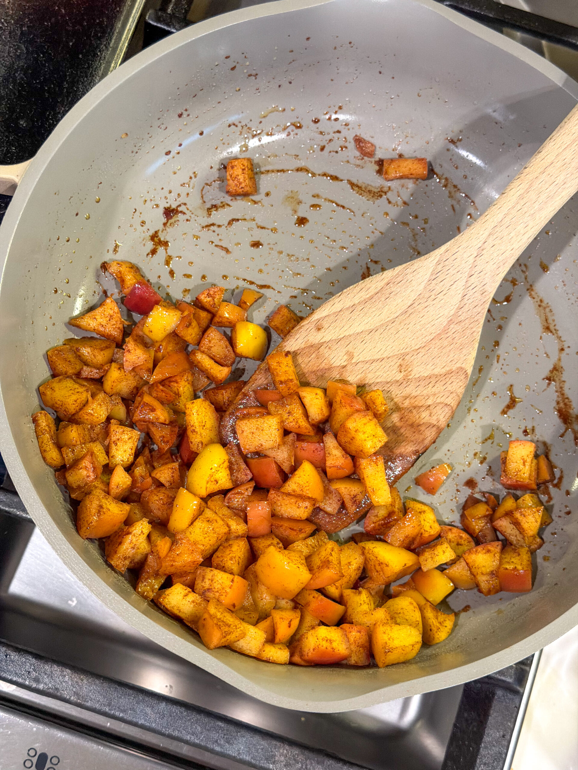 Cinnamon Apples for Toddlers (easy snack to make)