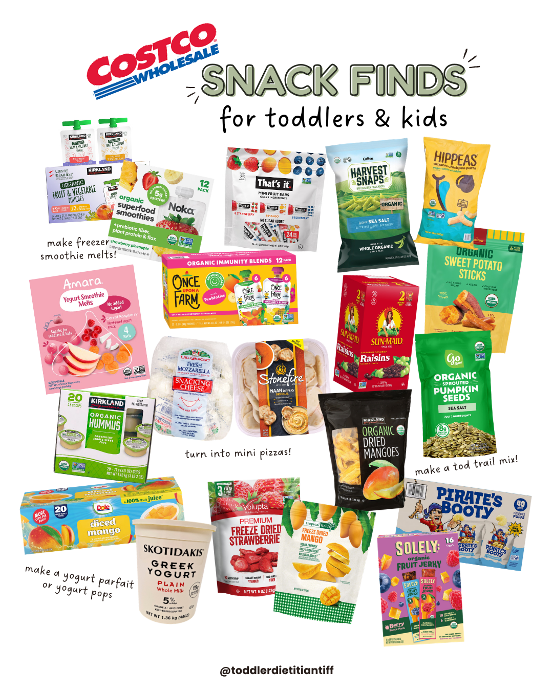Best Costco Snacks for Toddlers: Dietitian Mom’s Guide