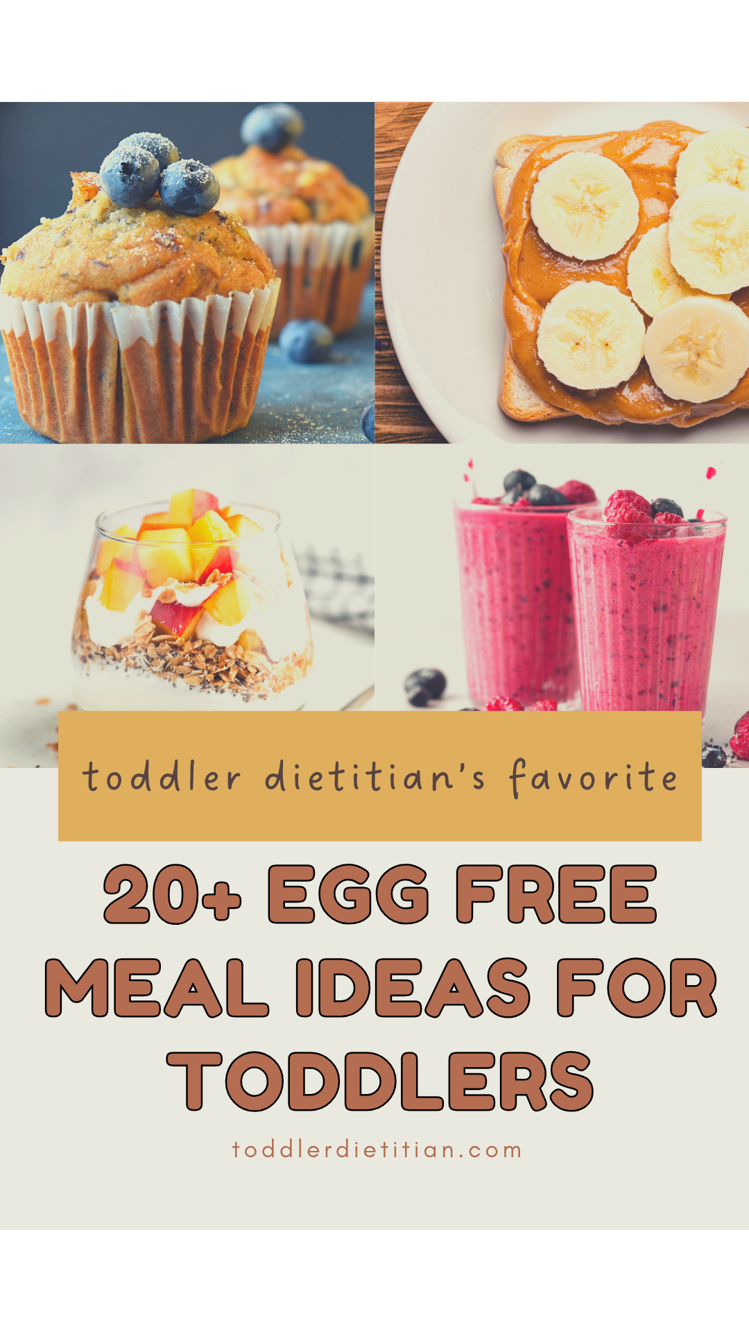 egg free toddler meal ideas