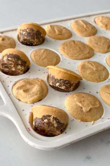 No Bake Pumpkin Cheesecake Bites with Cottage Cheese
