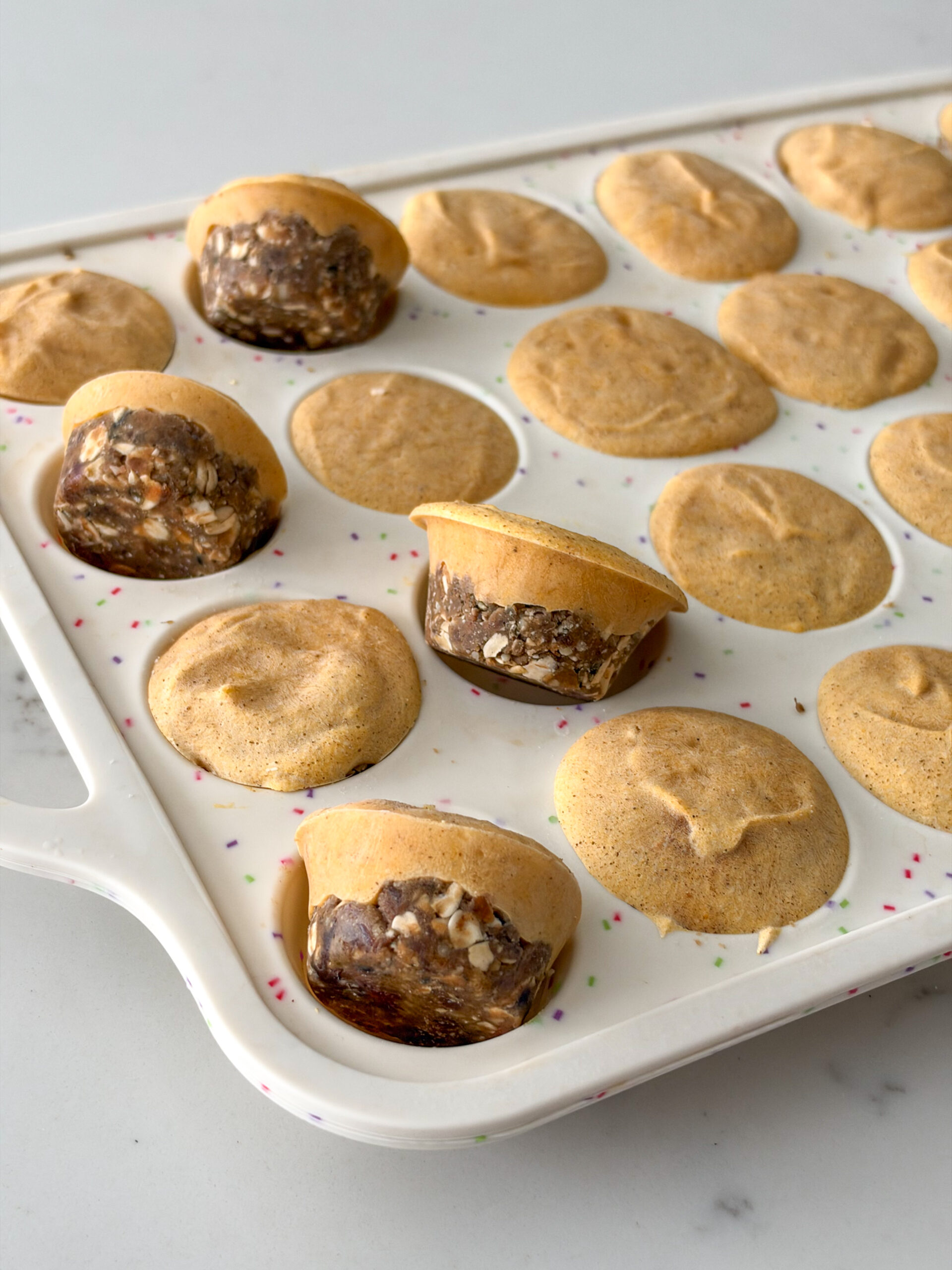 No Bake Pumpkin Cheesecake Bites with Cottage Cheese