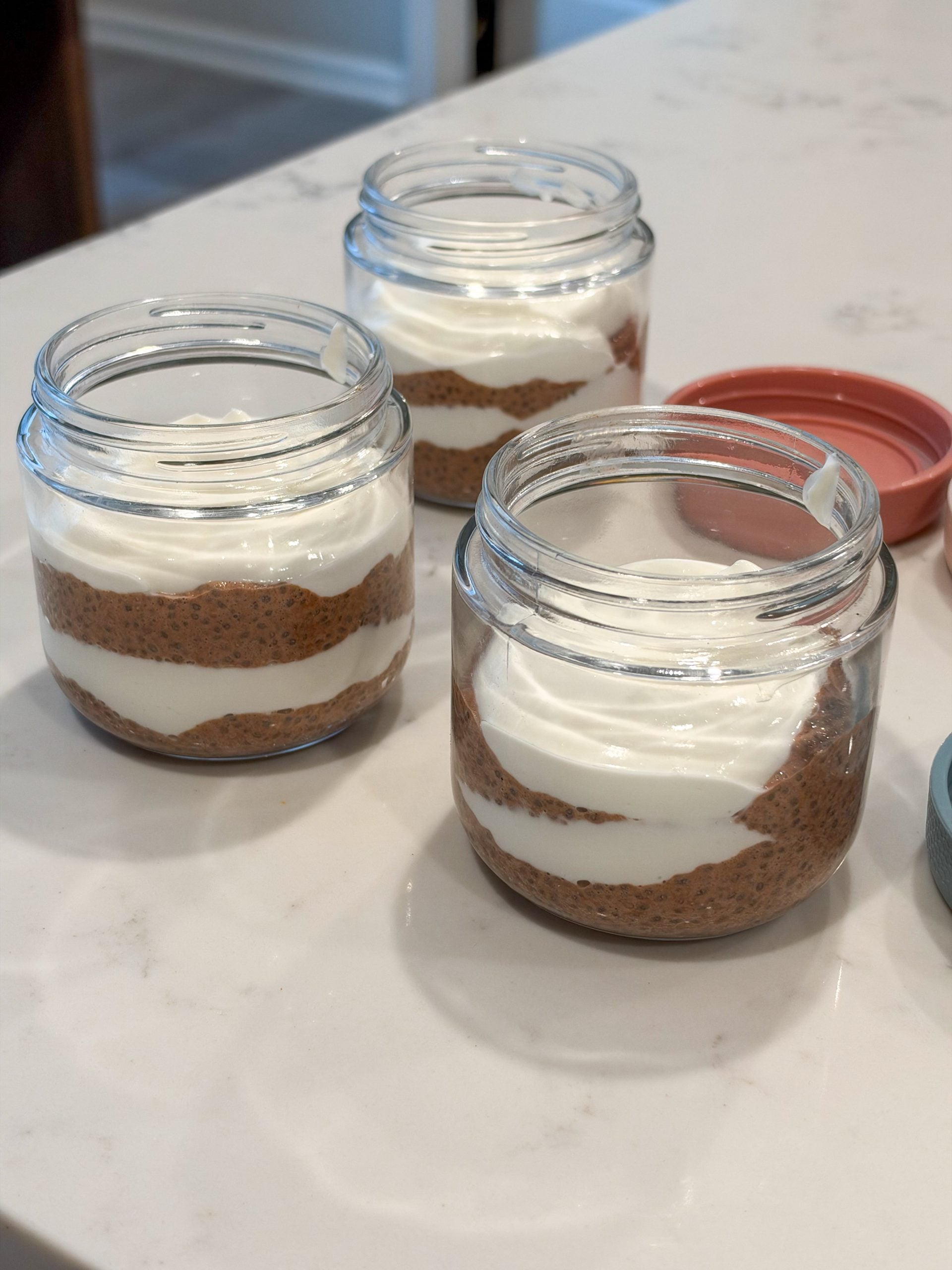Chocolate Chia Pudding for Toddlers (easy to make, high fiber)