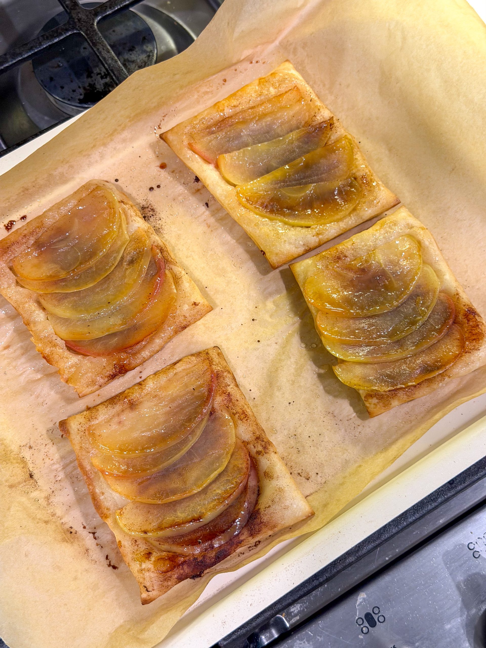 Easy Upside Down Apple Turnovers for Toddlers