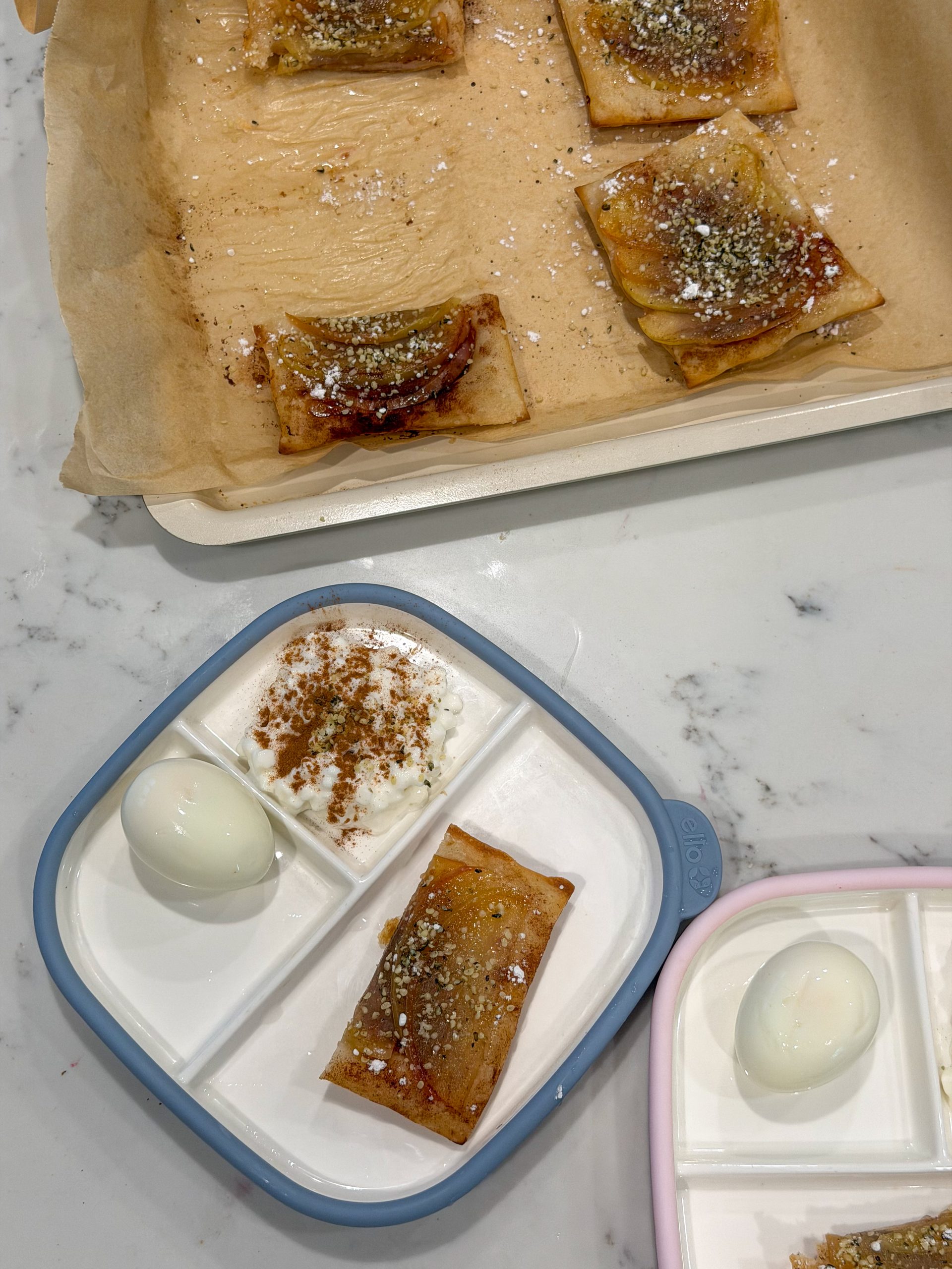 Easy Upside Down Apple Turnovers for Toddlers