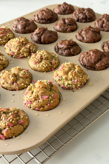 zucchini yogurt muffins for toddlers