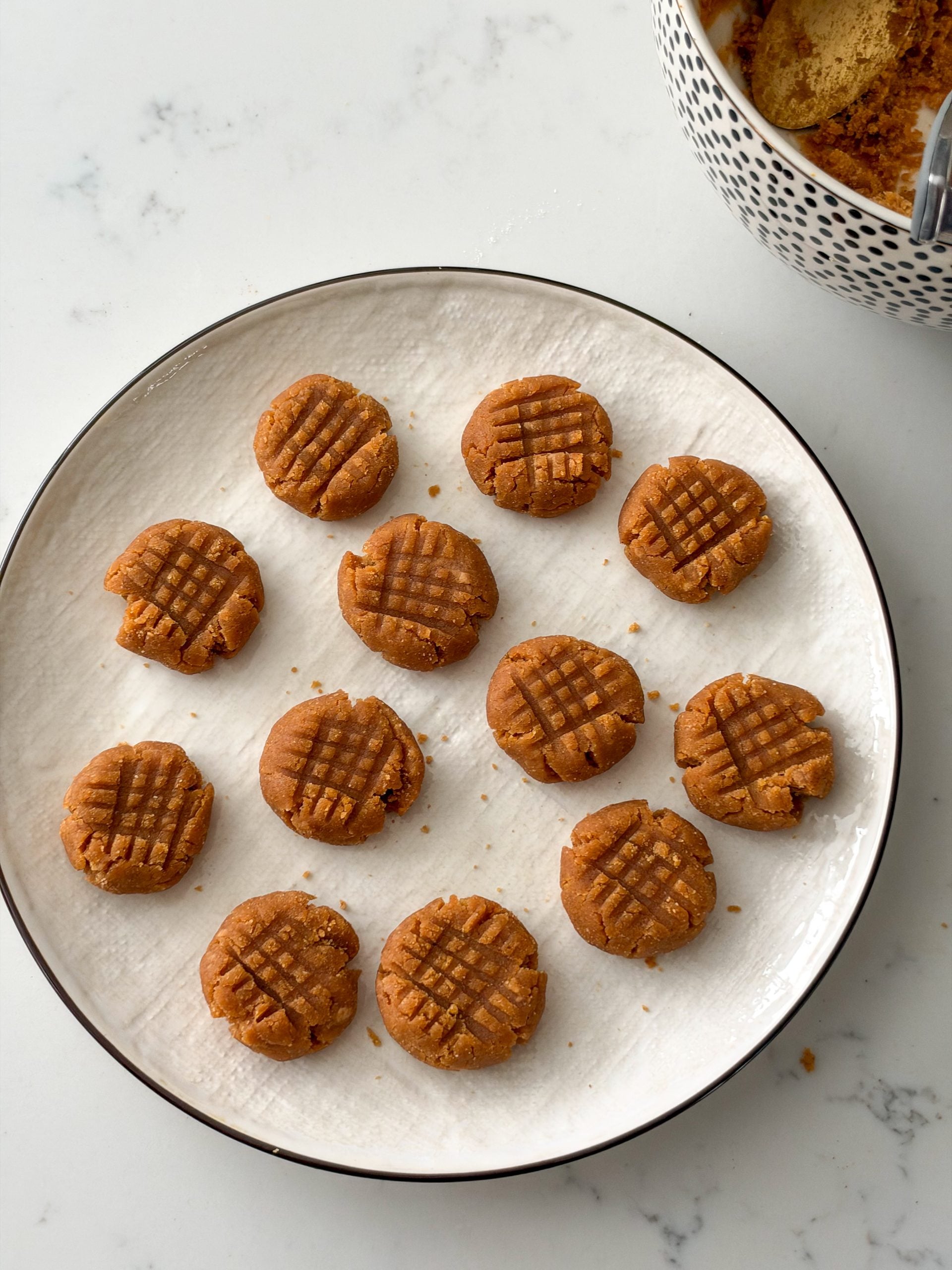 Pumpkin Peanut Butter Cookies for toddlers, kid friendly snack (no bake, easy to make)