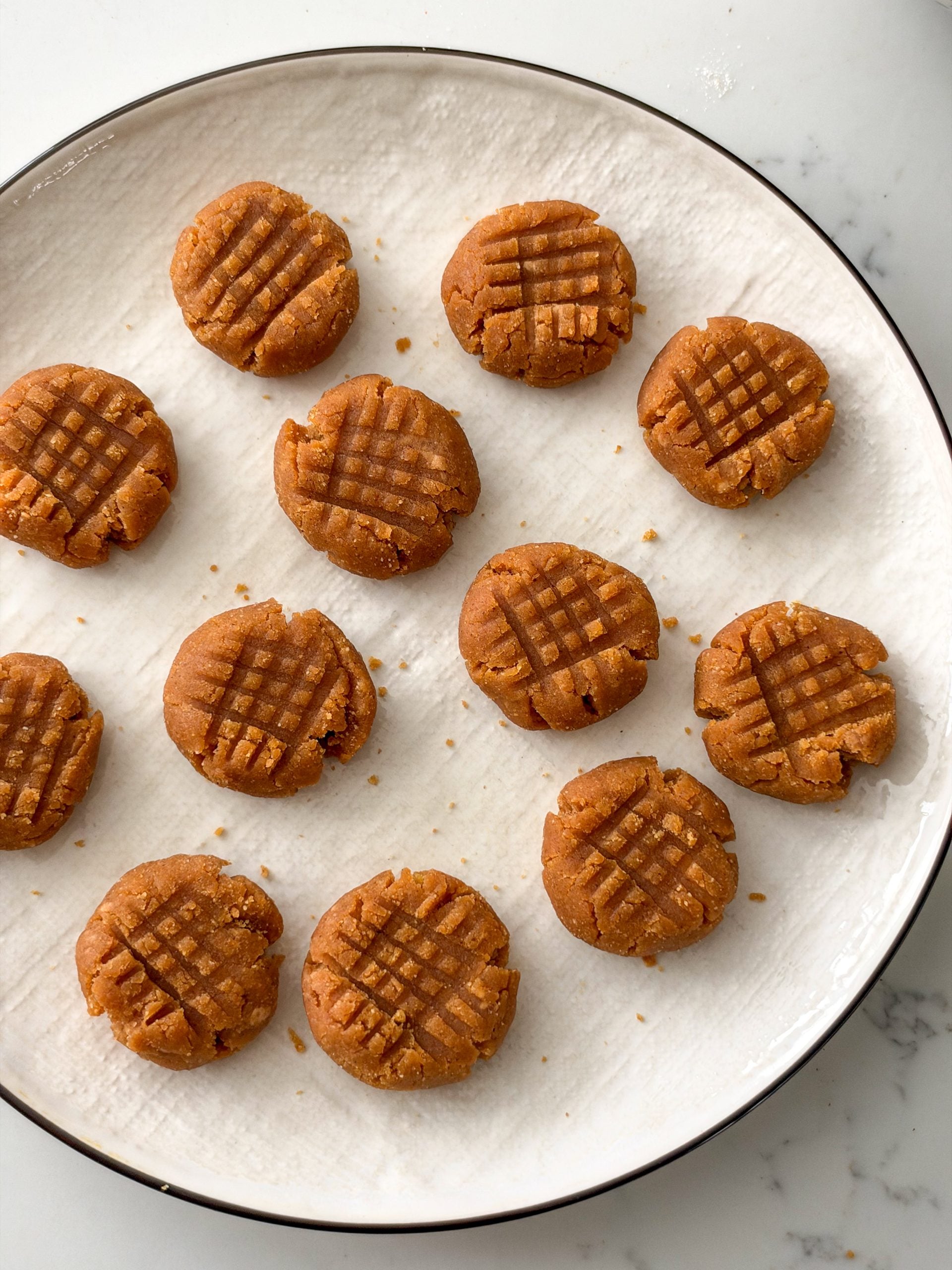 Pumpkin Peanut Butter Cookies for toddlers, kid friendly snack (no bake, easy to make)
