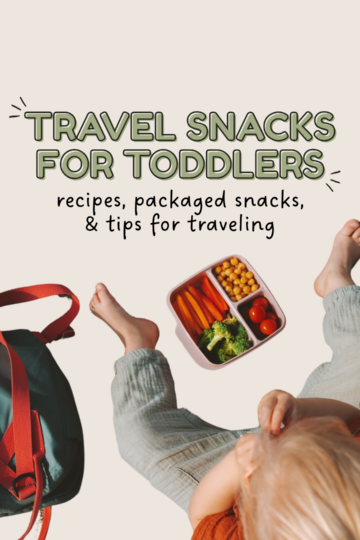 travel snacks for toddlers