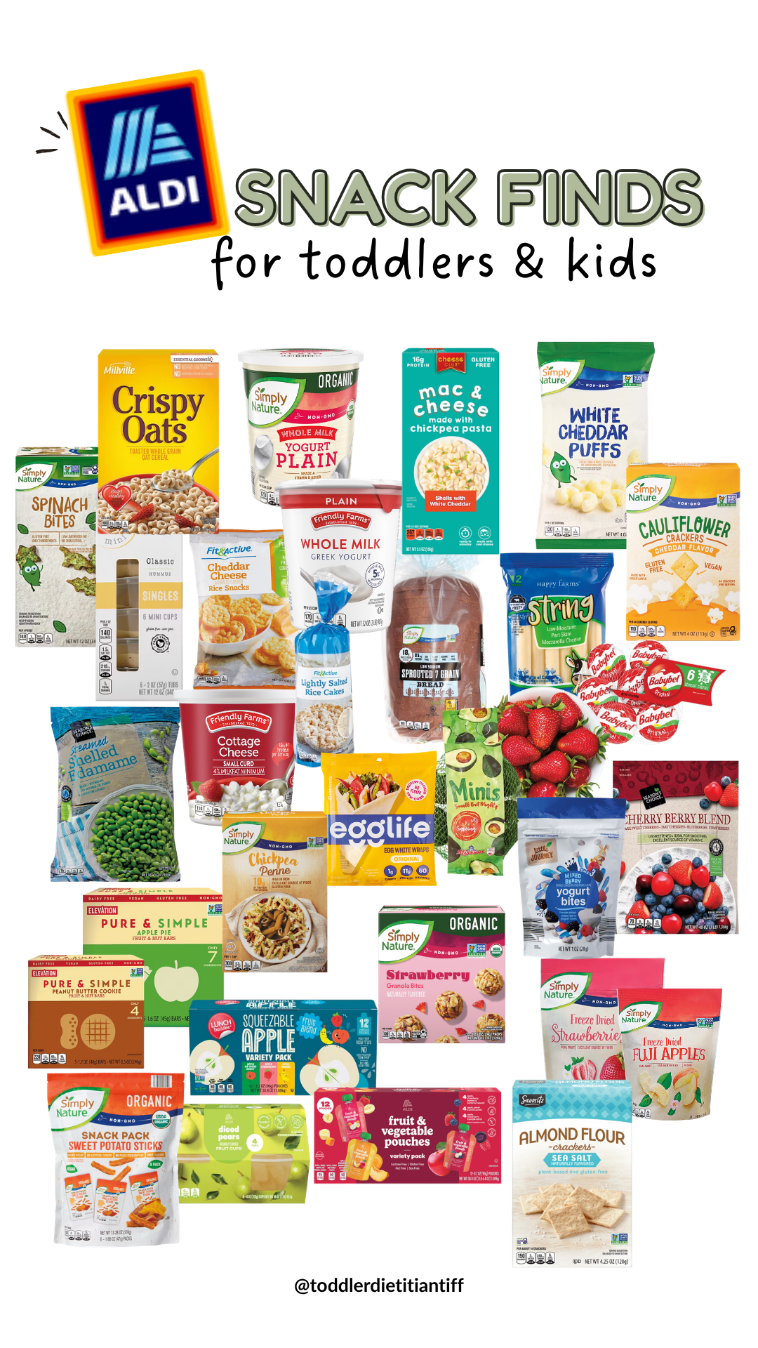 Healthy Toddler Snacks From ALDI: Dietitian's Favorites