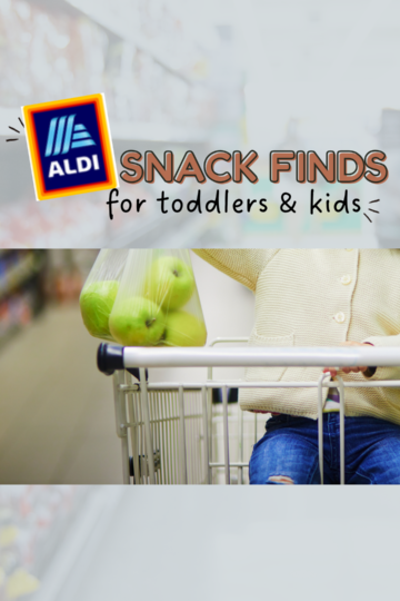 healthy toddler snacks from aldi; dietitian's favorite toddler snacks